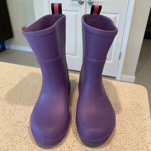 Totes Girls Purple Rain Boots